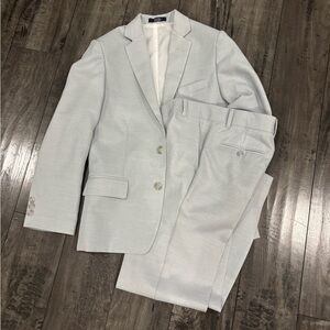 Nautica Kids Light Gray Suit Set